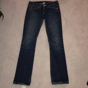 True religion blue flare jeans